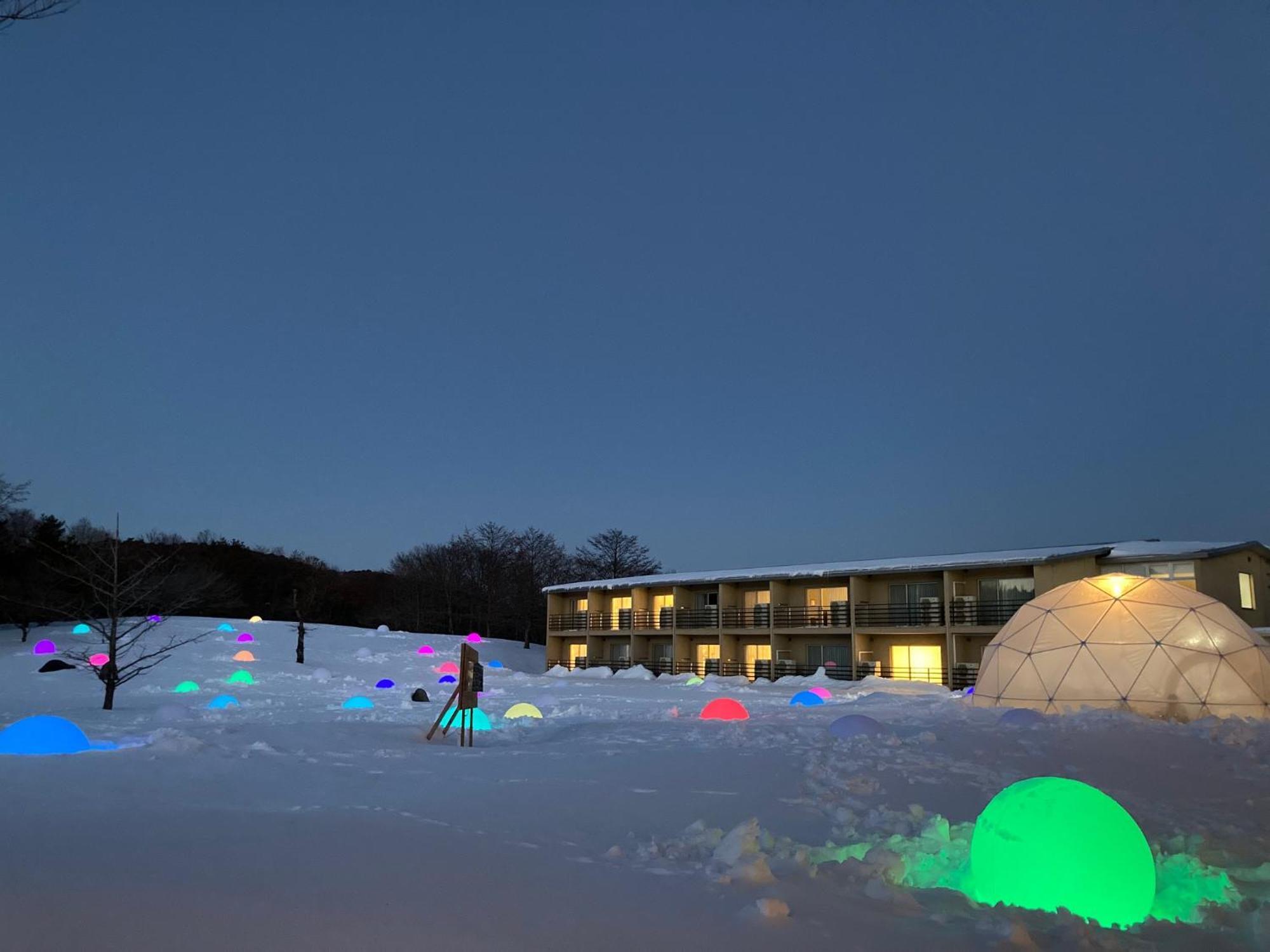 Mineyama Kogen Hotel Relaxia Kamikawa  Buitenkant foto